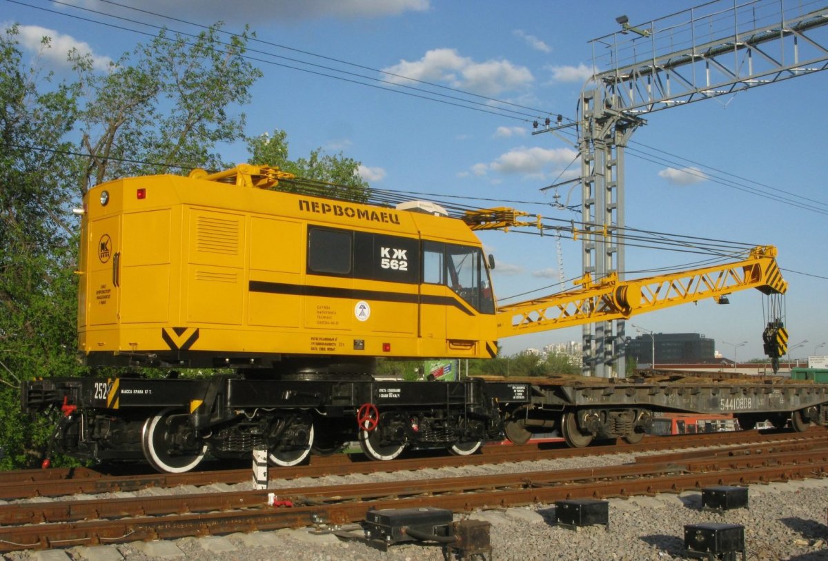 Кран Железнодорожный КЖ-562