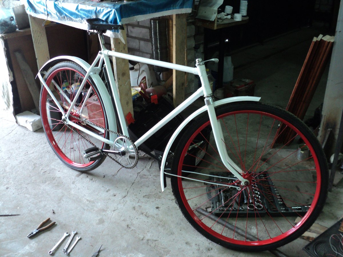 Велосипед Урал реставрированный