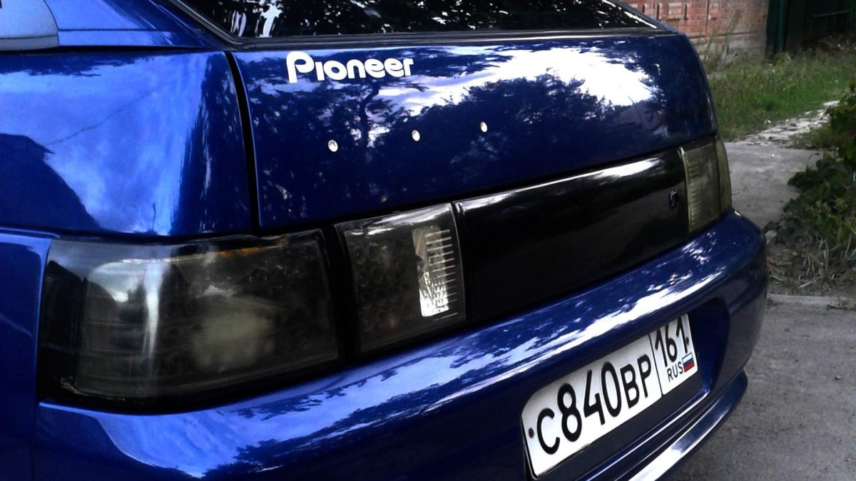 ВАЗ 2110 синий акрил