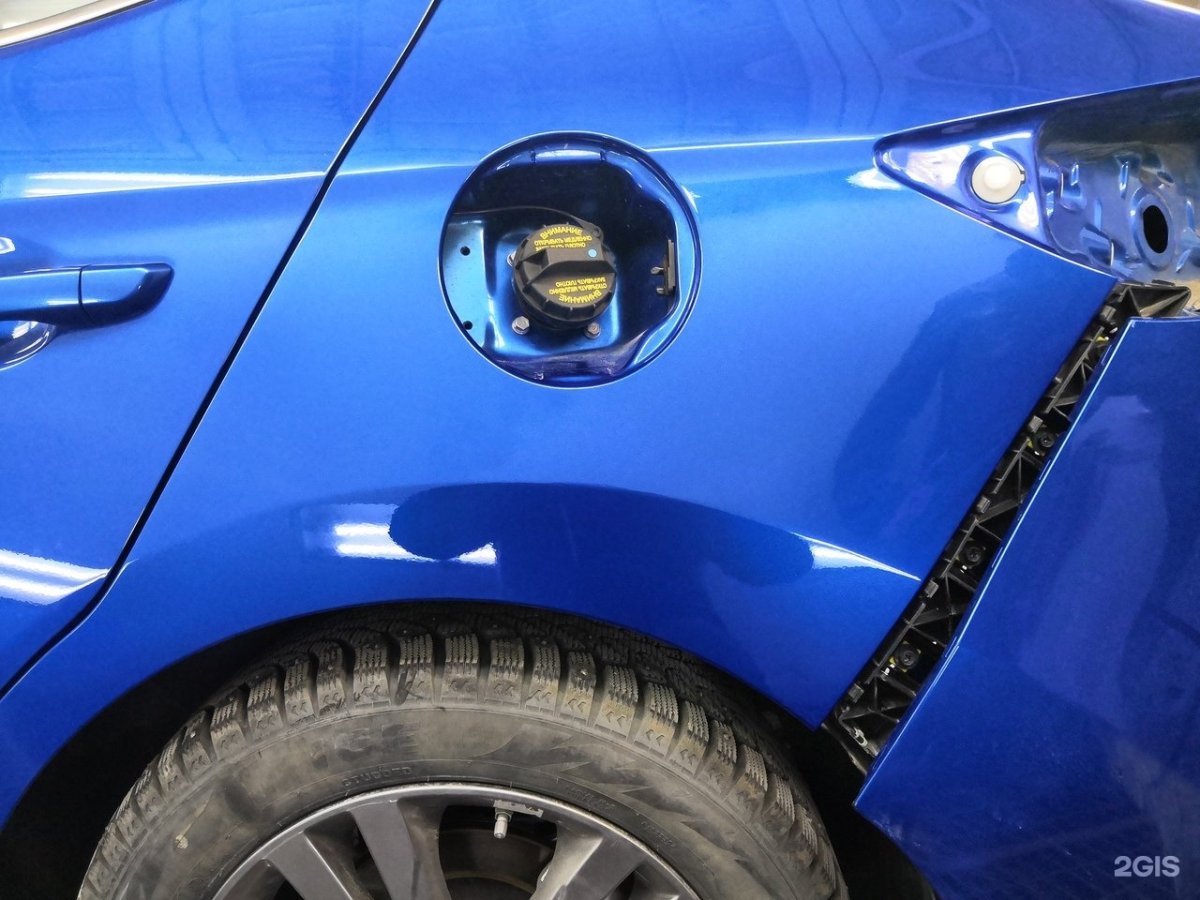 Голубой металлик краска для авто