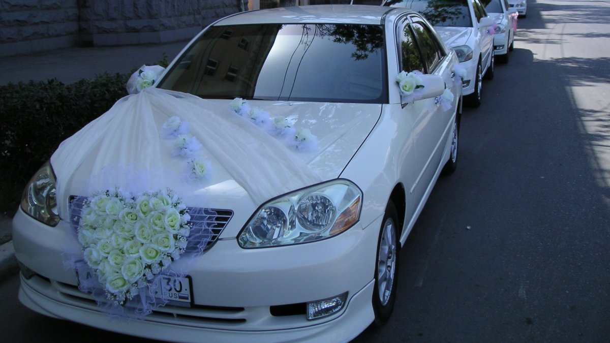 Тойота Марк 2 свадебный