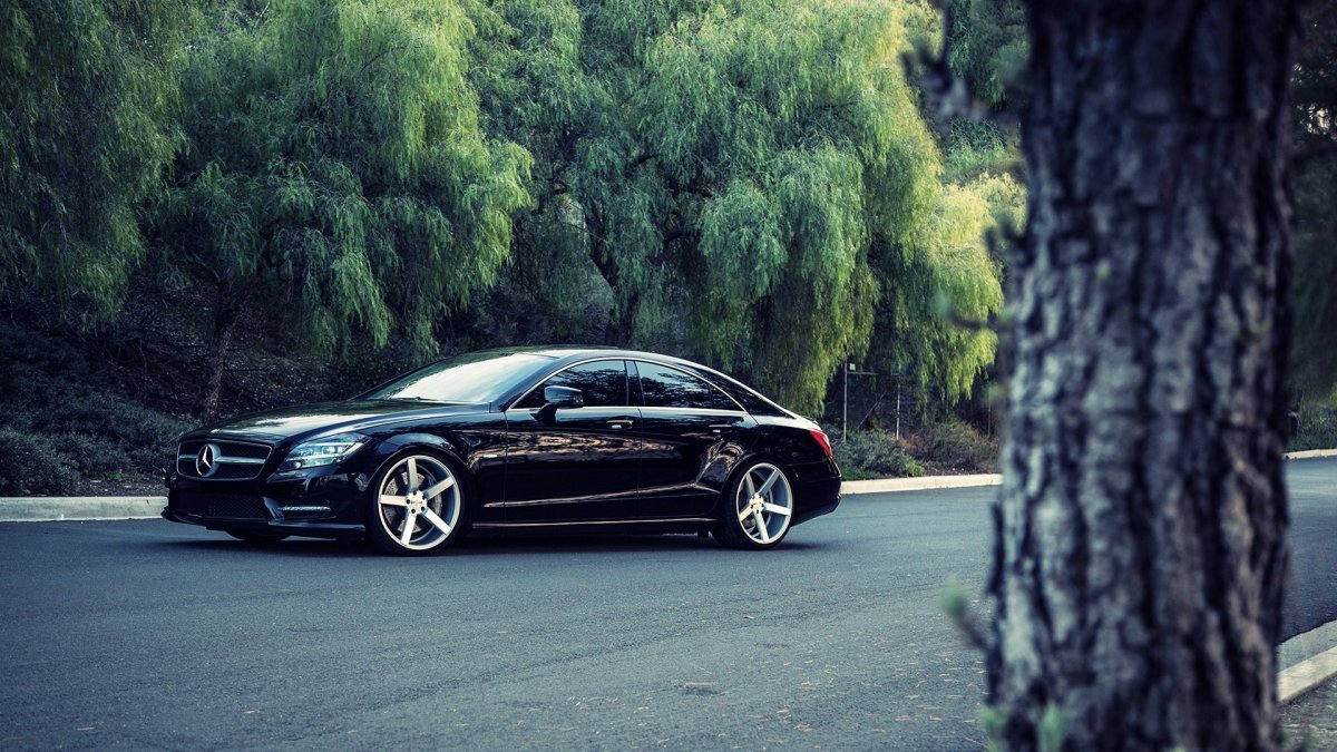 Mercedes Benz CLS 550 AMG чёрный