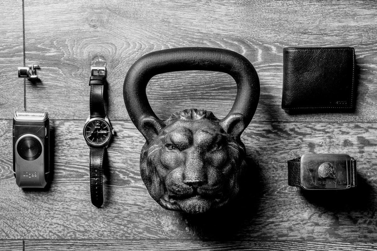 Гиря Iron head "Лев" 16,0 кг