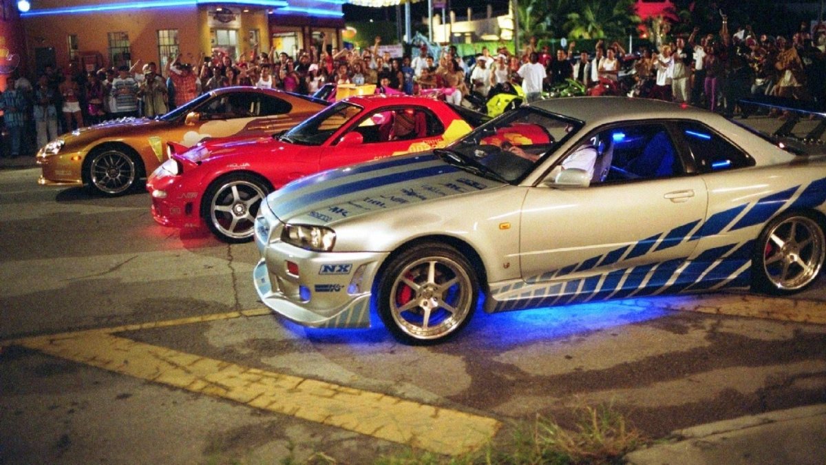 Nissan Skyline r34 Форсаж 2