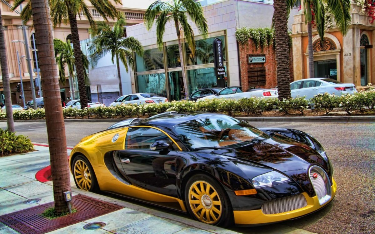 Bugatti Veyron Лос Анджелес