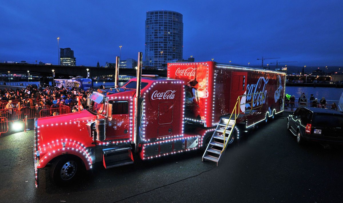 Грузовик Coca Cola