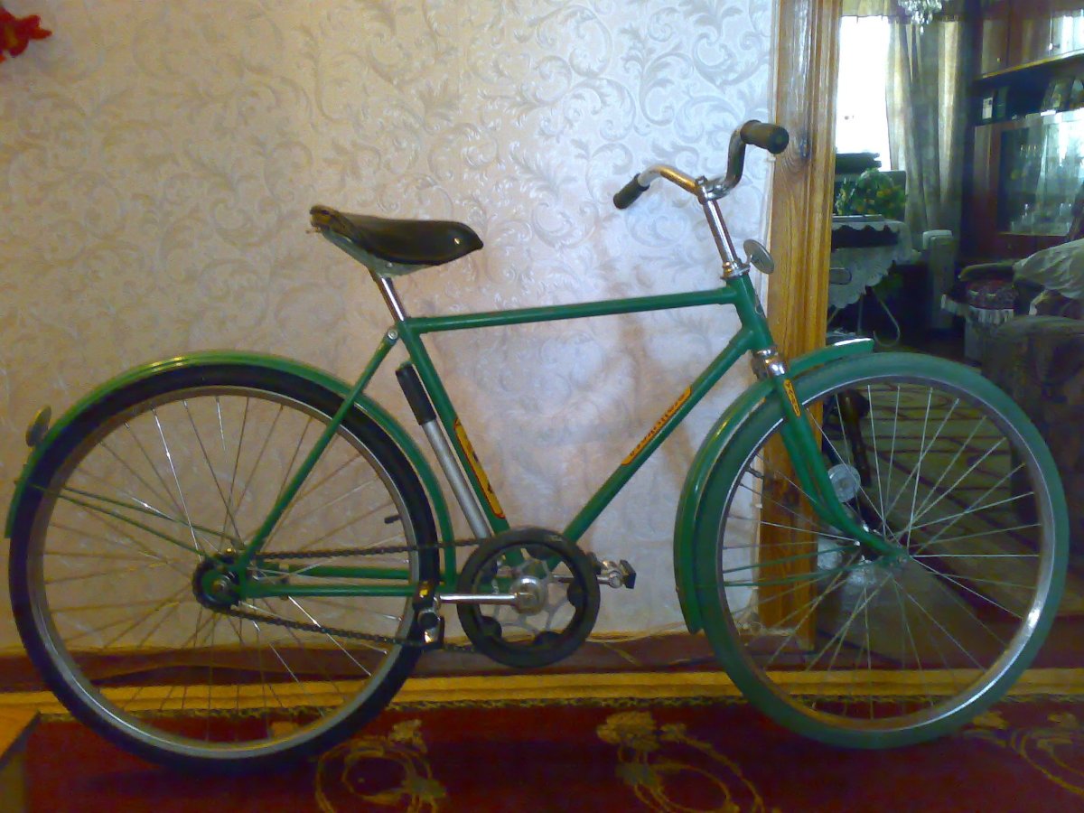 Велосипед Орленок зеленый