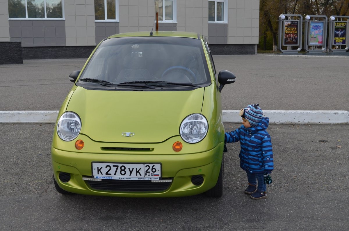 Электромобиль Дэу Матиз