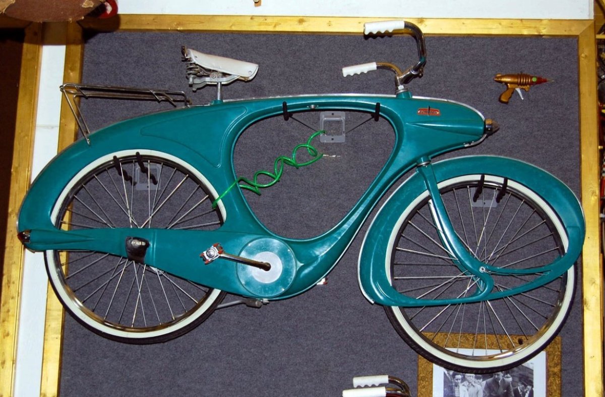 Советский велосипед без корпуса