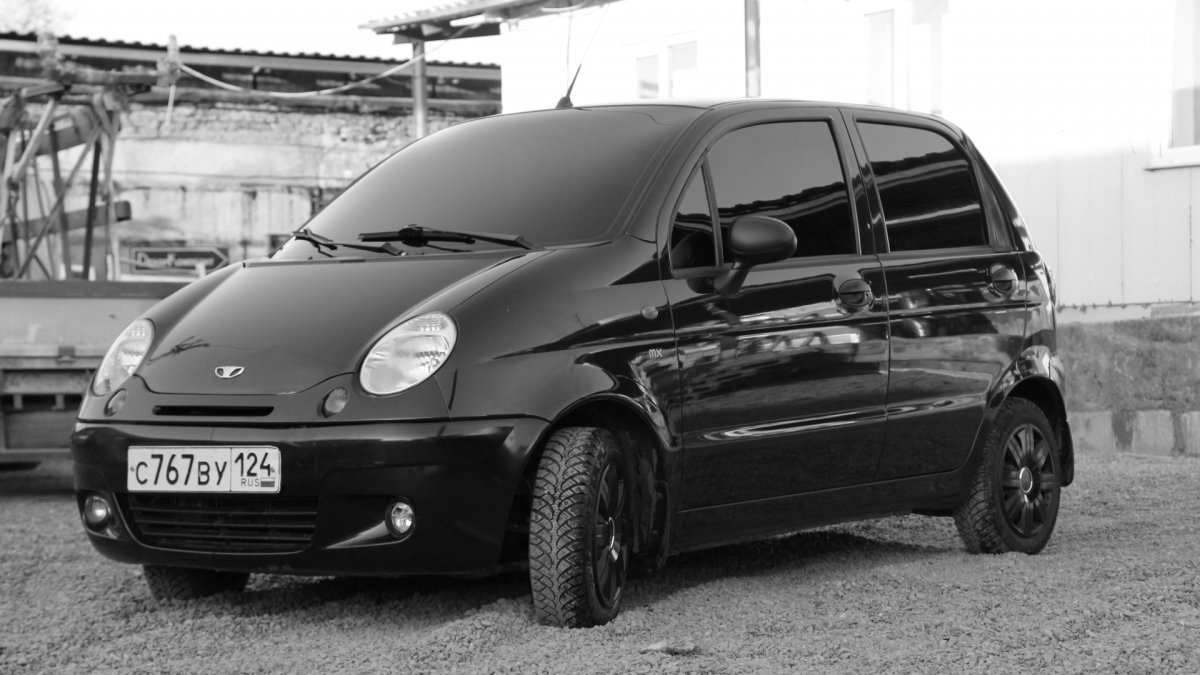 Daewoo Matiz черный тонированный