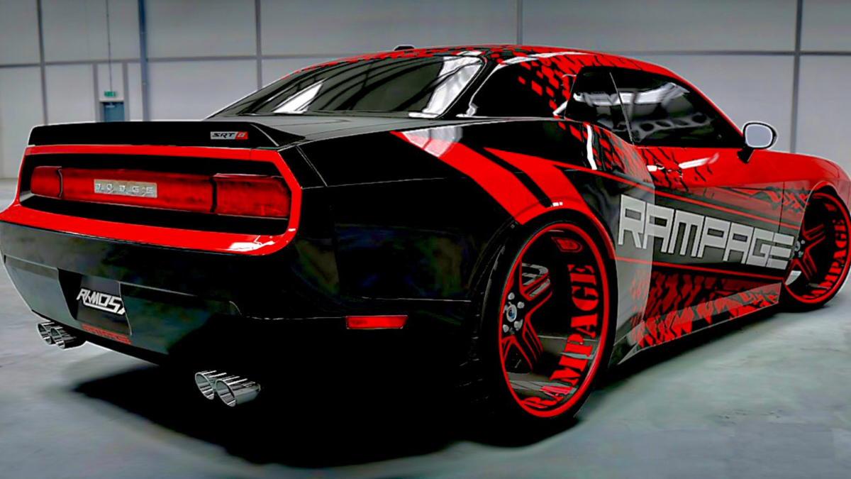 Dodge Charger Hellcat винил