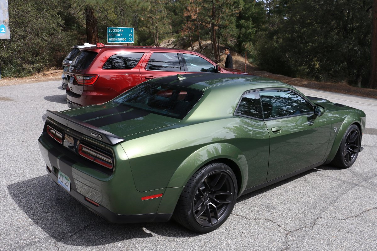Dodge Challenger Hellcat Green