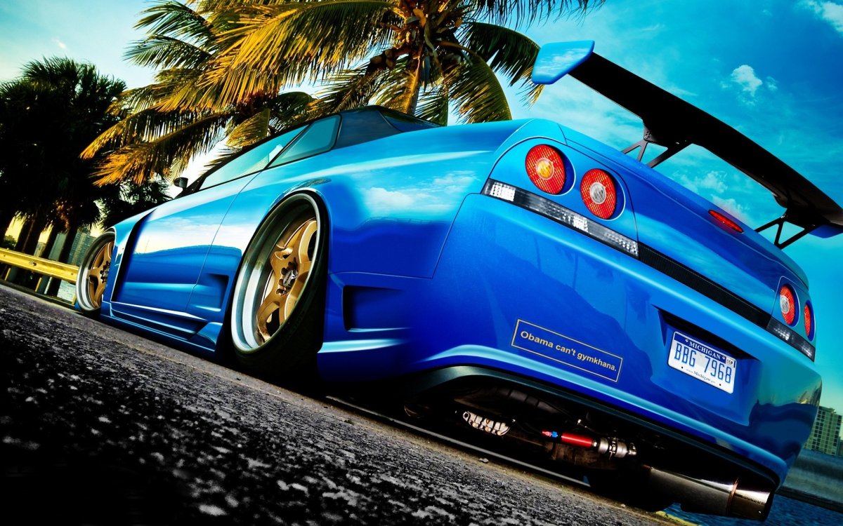 Nissan Skyline GTR r33 Wallpaper