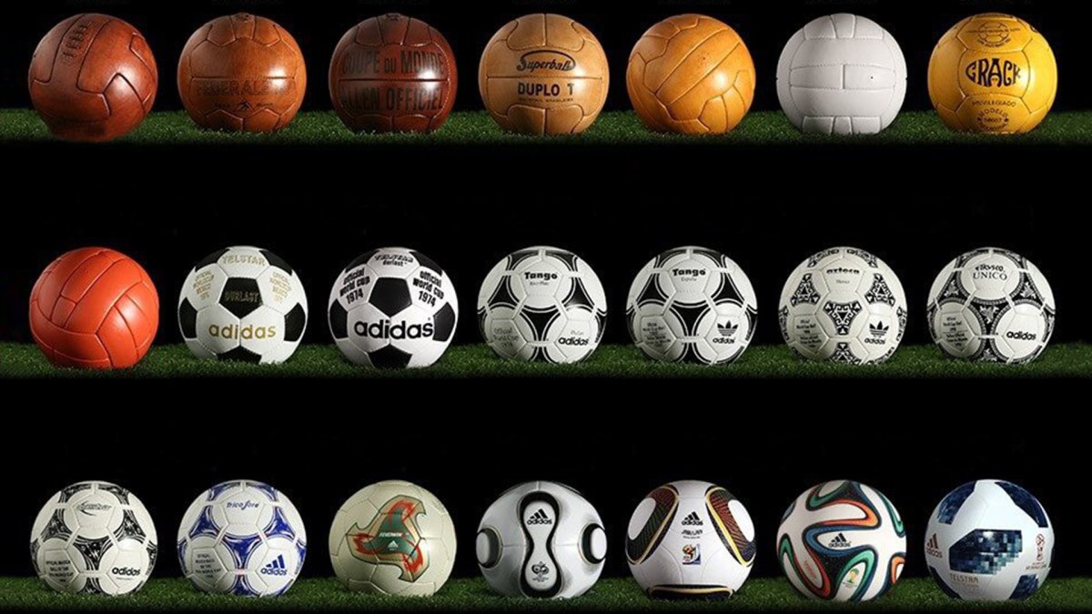 Официальные мячи чемпионатов мира по футболу