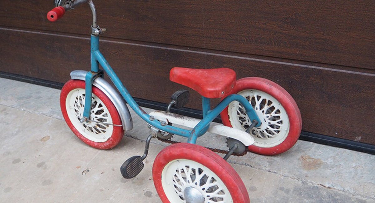 3 Колесный велосипед детский СССР