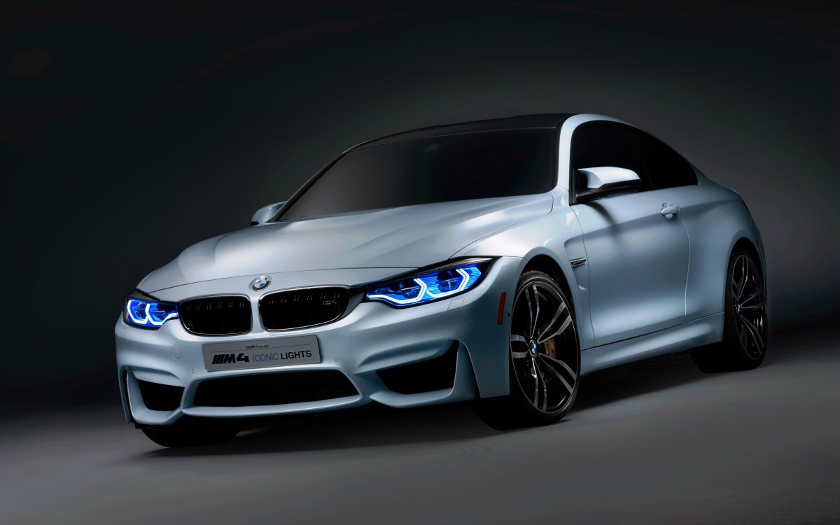 BMW m4 Concept iconic Lights