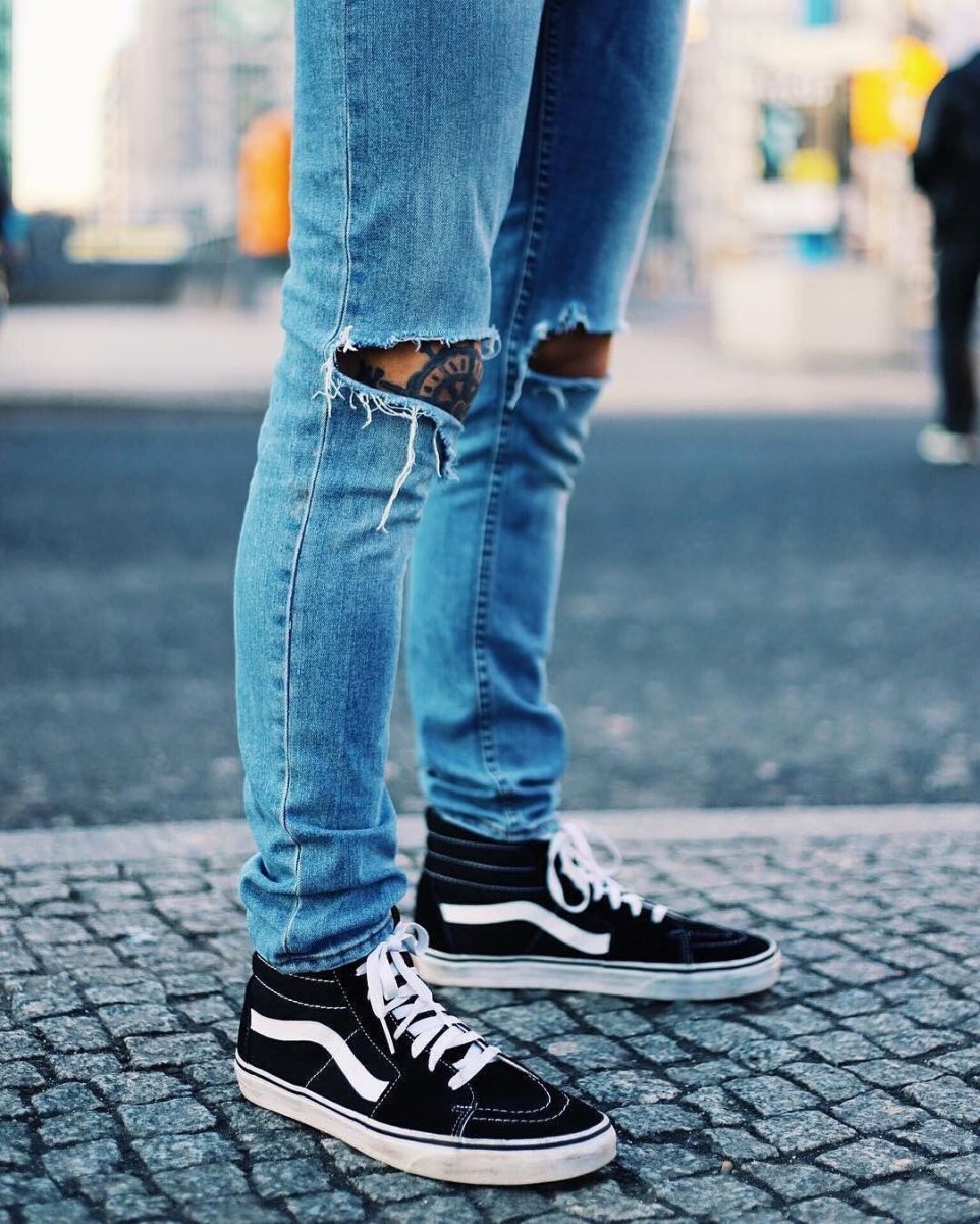 Vans sk8 Hi outfit