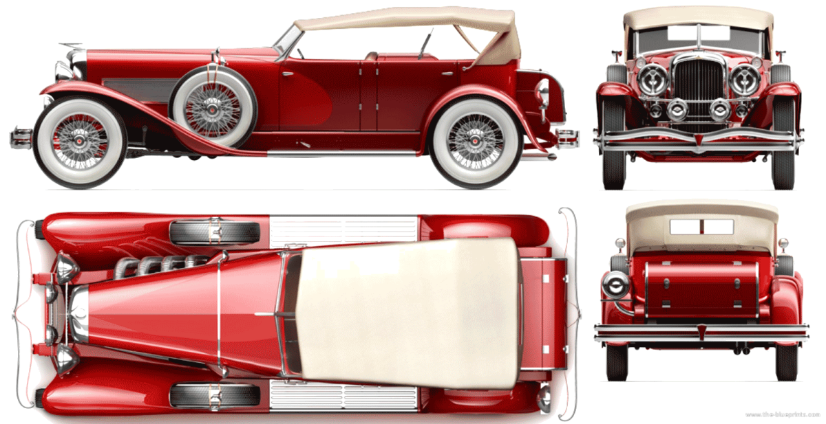 Duesenberg Blueprint