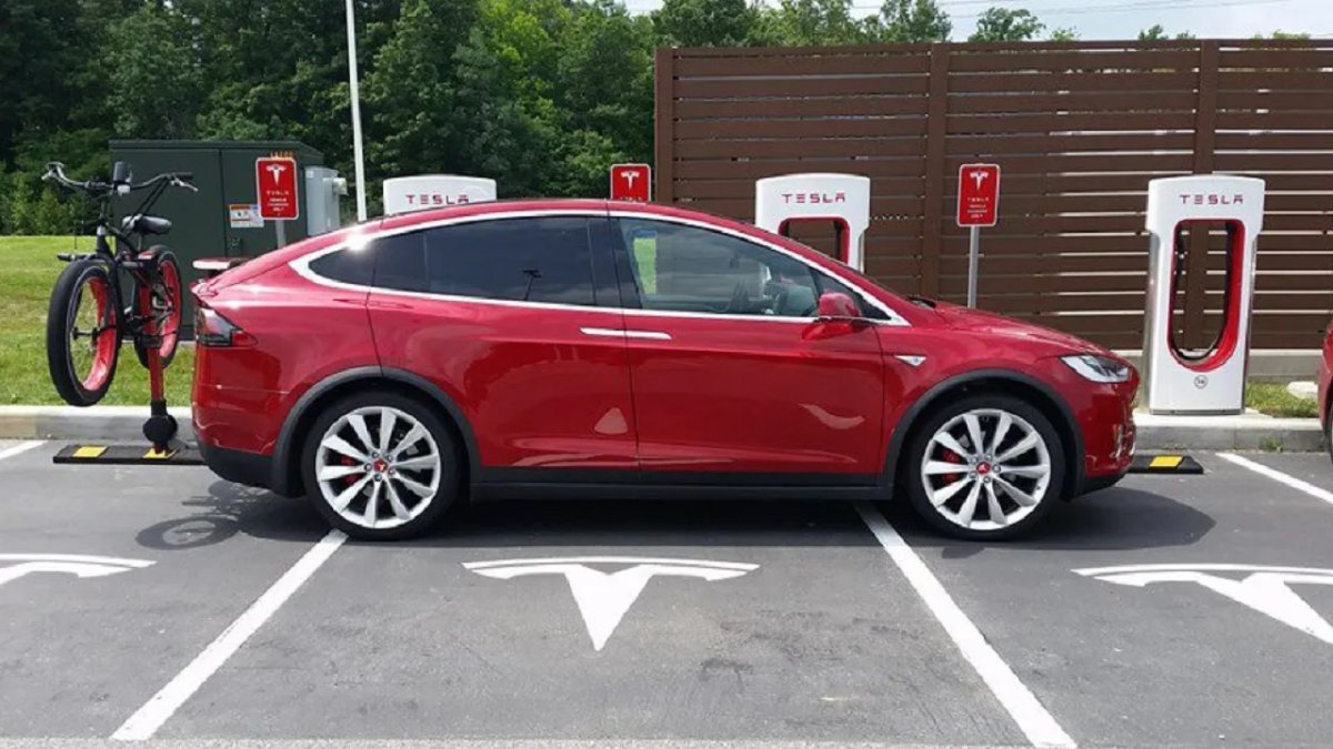 Tesla model x super Charger