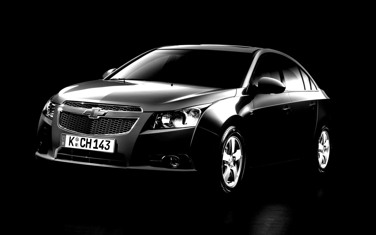 Chevrolet Cruze черный 1080