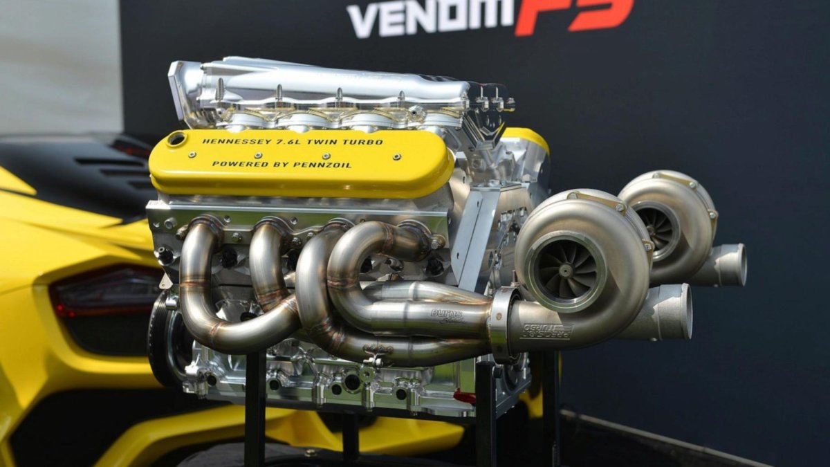 Hennessey Venom f5 engine