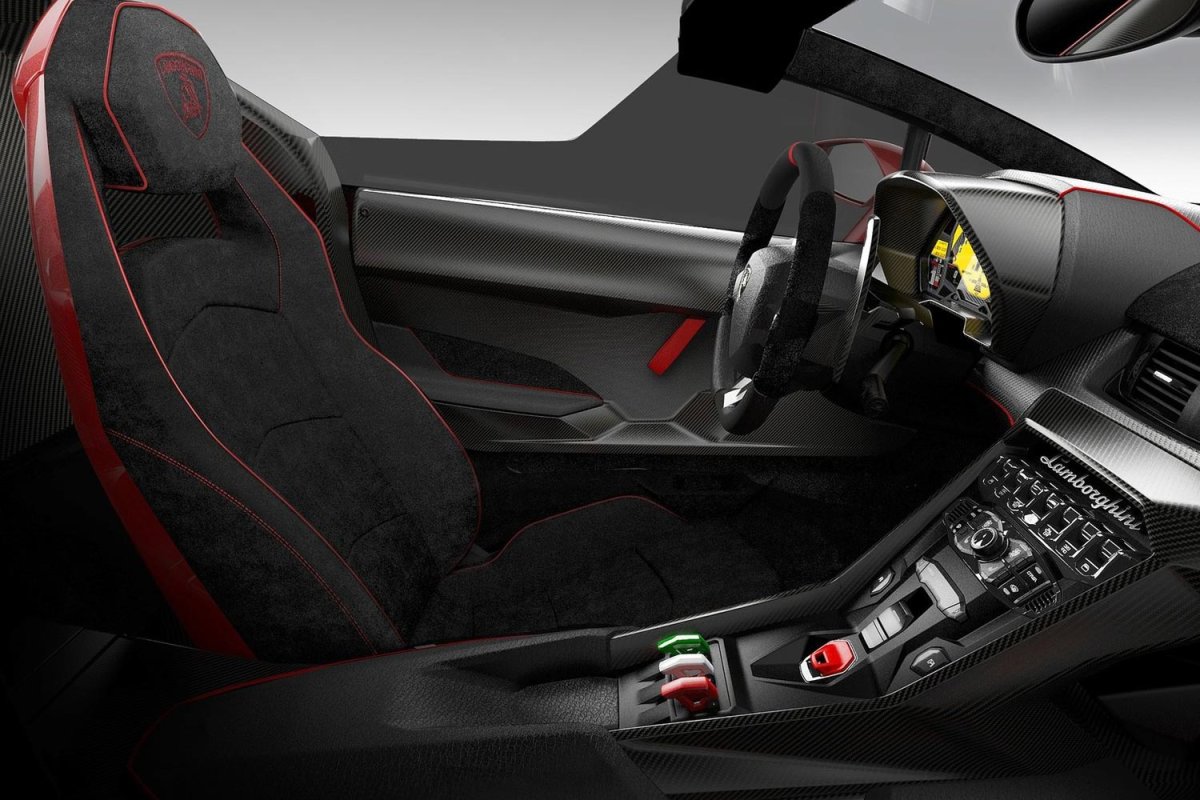 Lamborghini Veneno Roadster салон