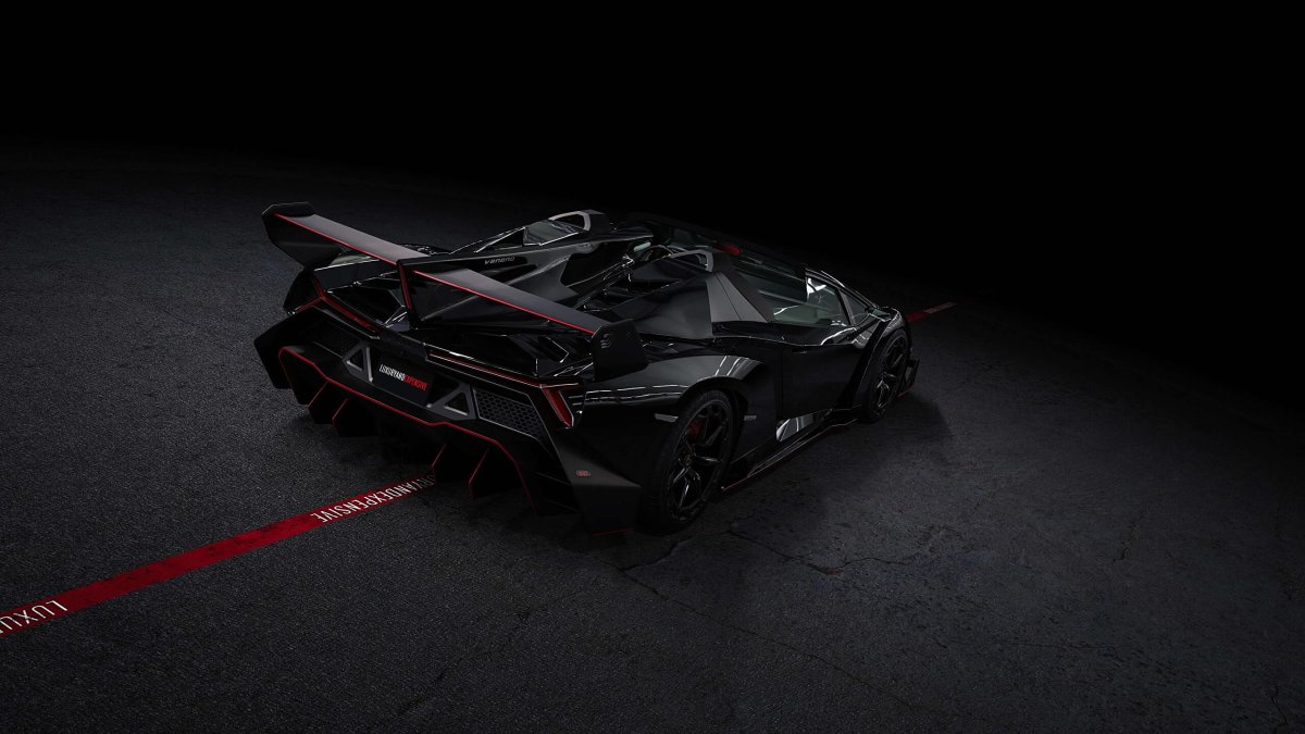 Lamborghini Veneno Roadster габариты