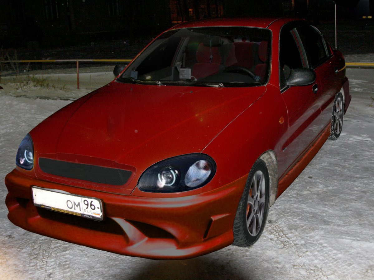 Chevrolet lanos 2008 тюнинг