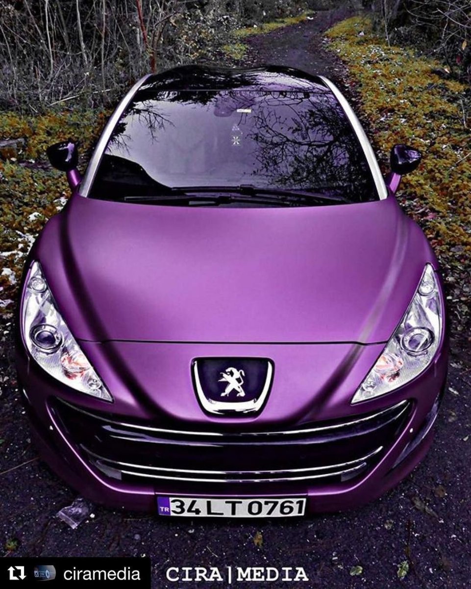 Peugeot RCZ фиолетовый