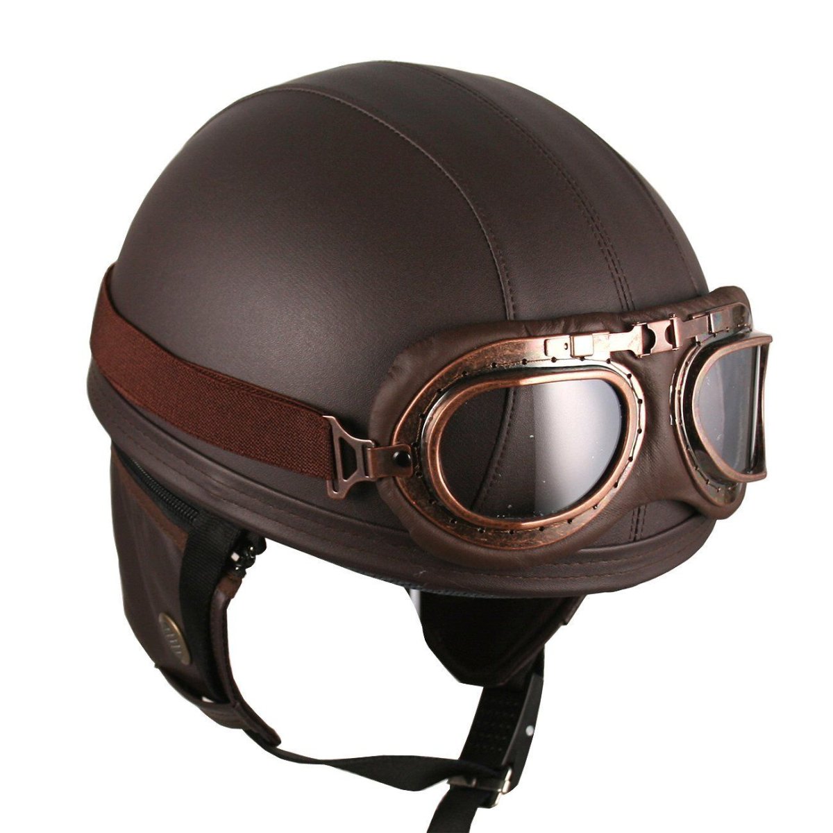 Шлем мотоциклетный с очками