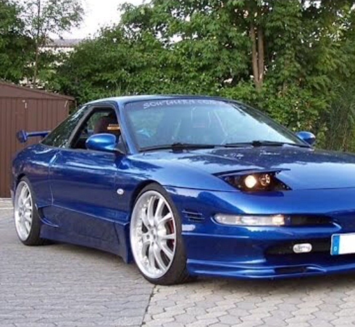 Ford Probe 2 тюнинг синий