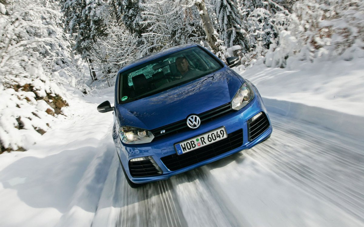 VW Golf 5 Snow