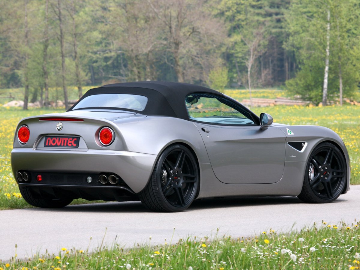 2011 Alfa Romeo 8c Spider Novitec