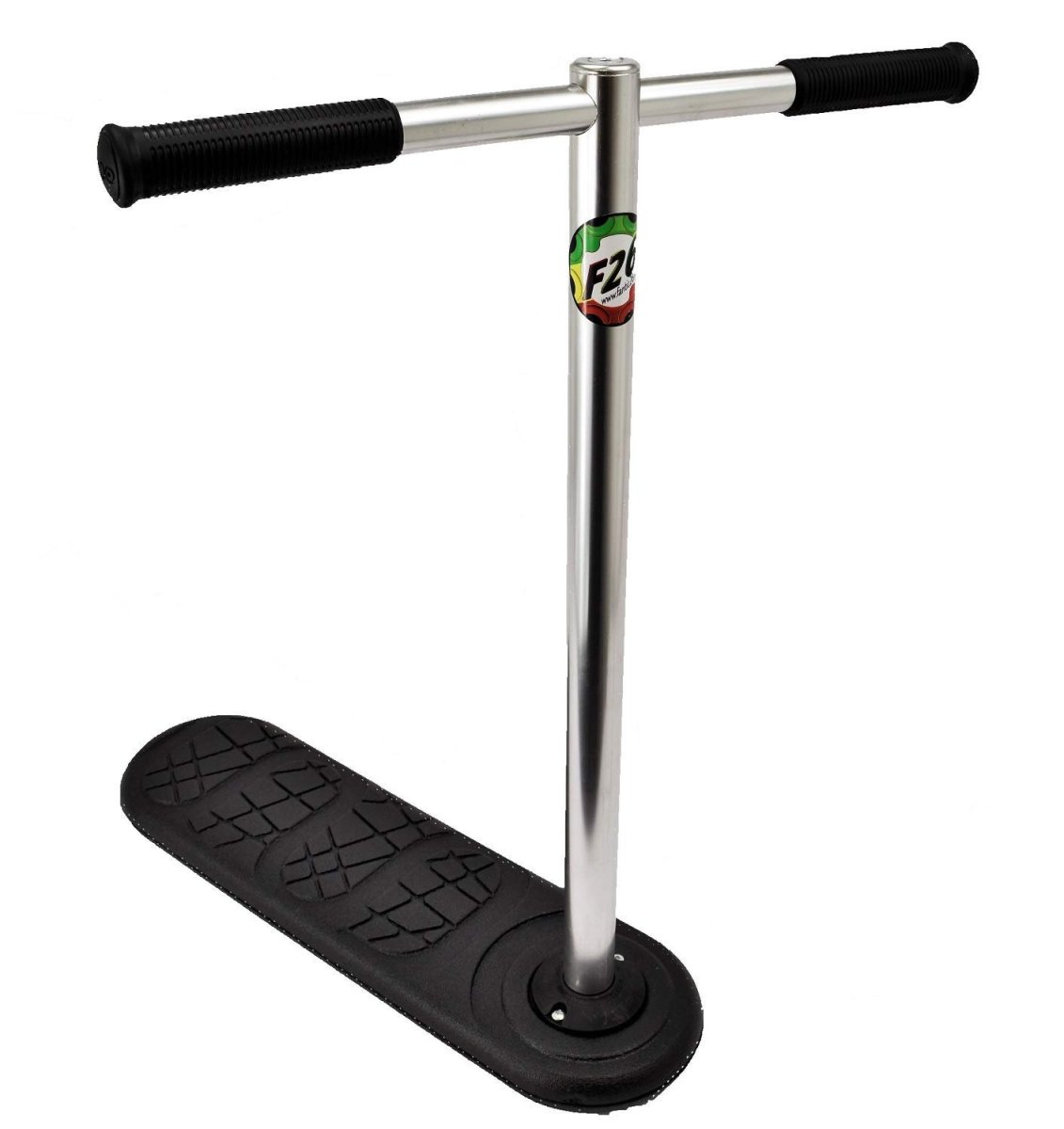 Трюковой самокат-тренажер Indo x70 Trampoline Scooter 670 mm (Black)