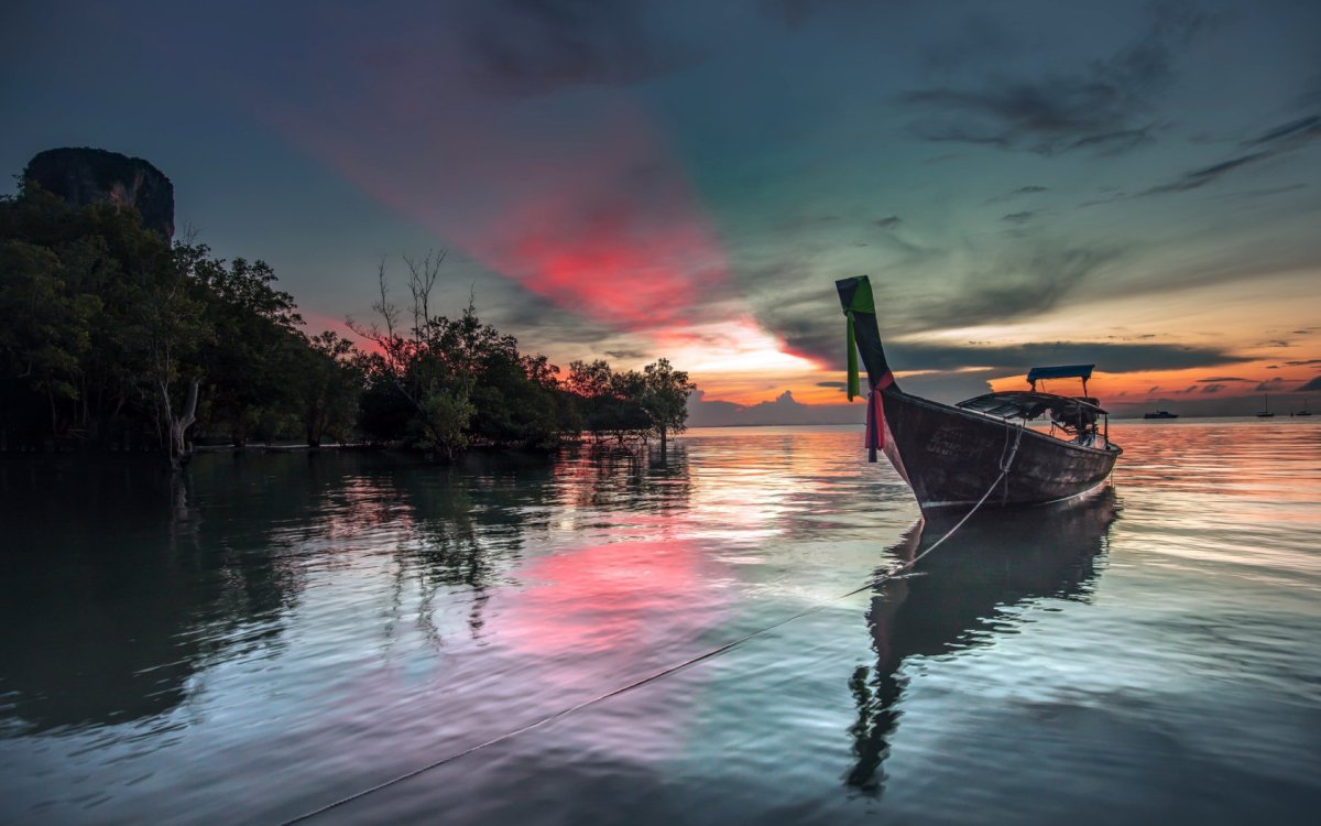 Лодки на Бали