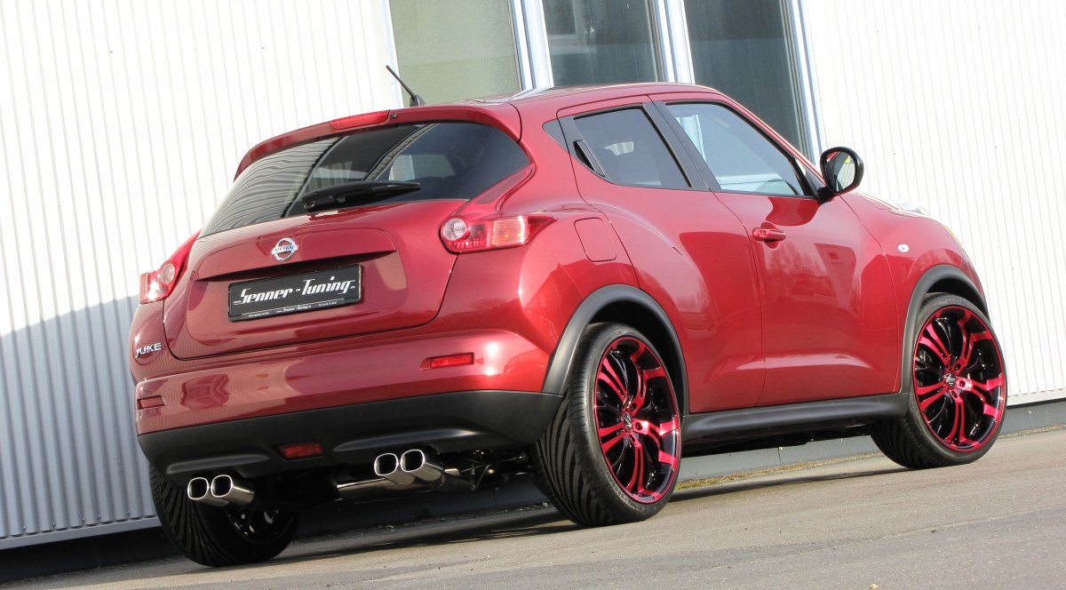 Juke Tuning Red Nissan