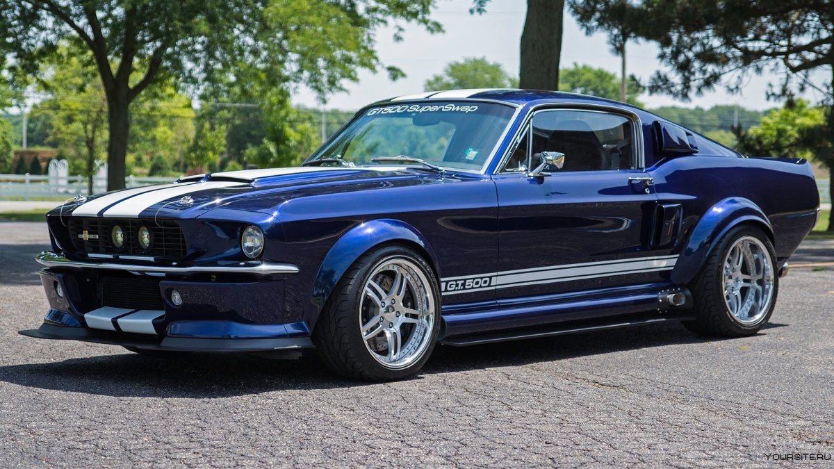 Ford Shelby gt500 старый