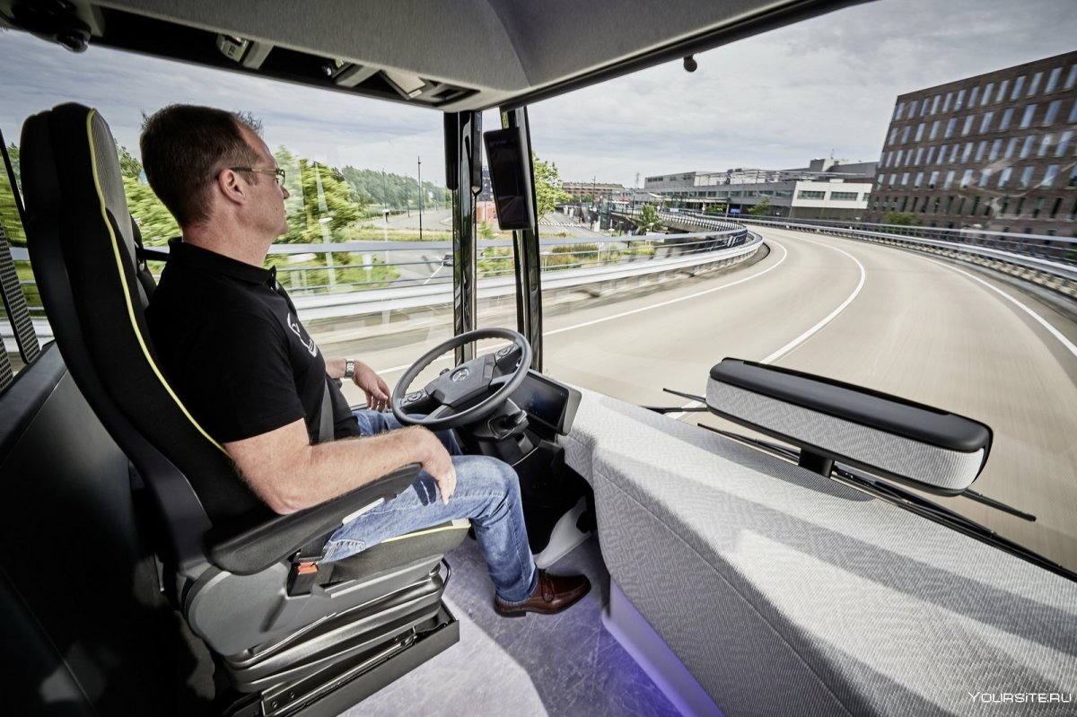 Mercedes Benz Future Bus Interior