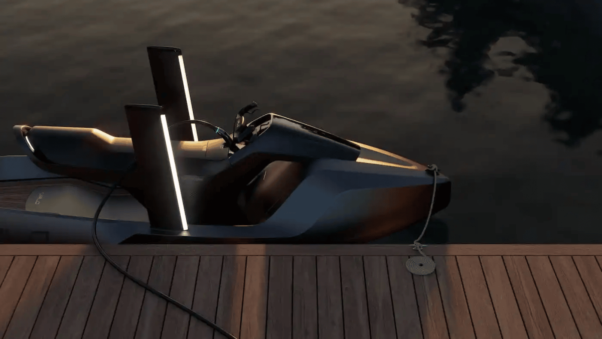 Первый гидроцикл