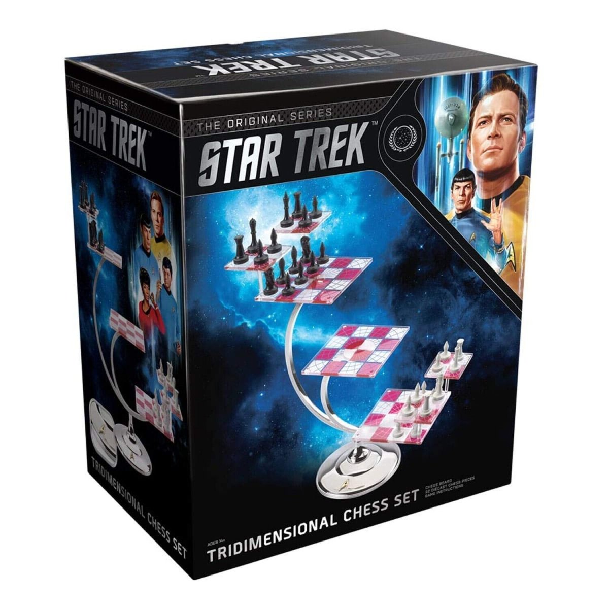 3d трехмерные шахматы Star Trek купить