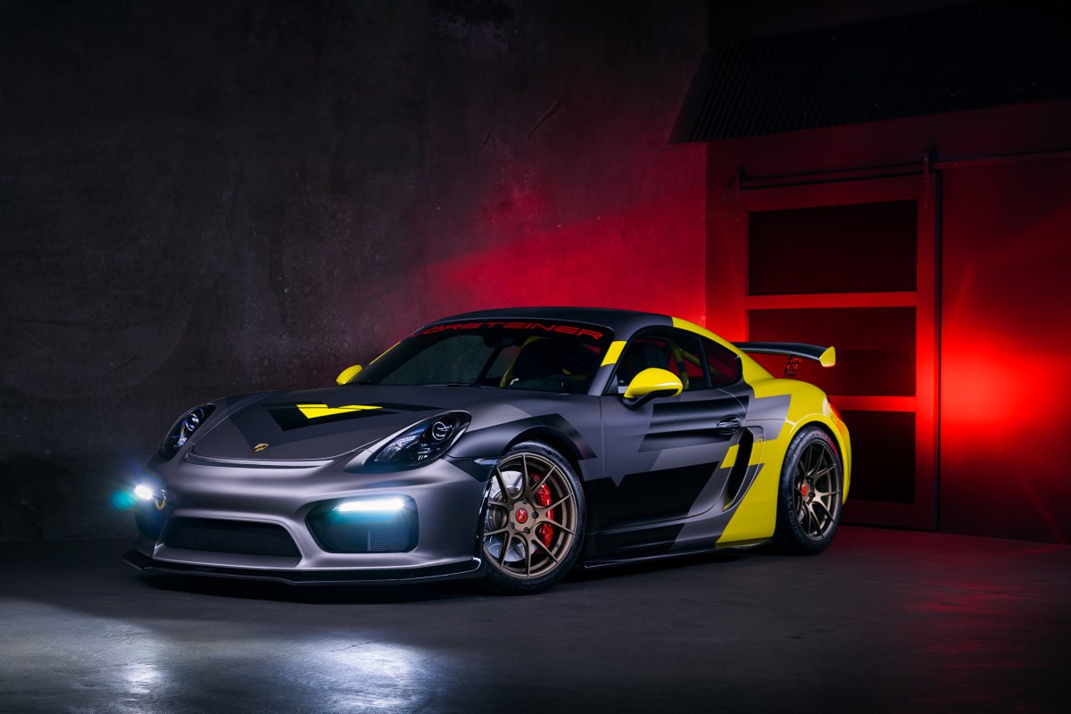 Porsche Cayman gt4 Tuning