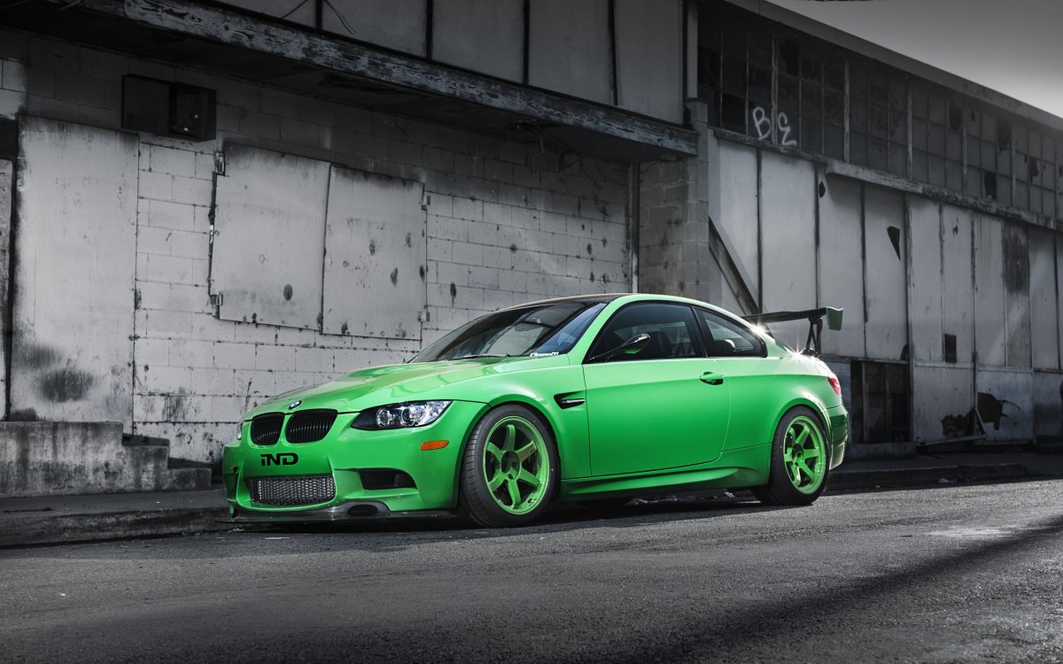 BMW m3 Green