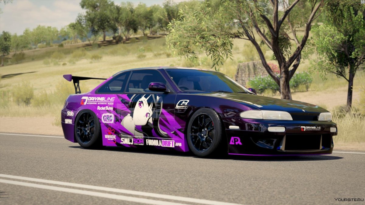 Nissan Silvia s13 винил дрифт