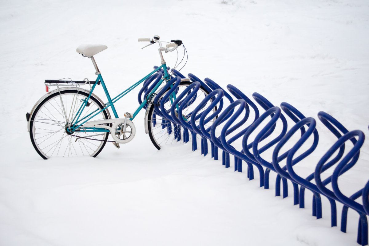 Велосипед для снега