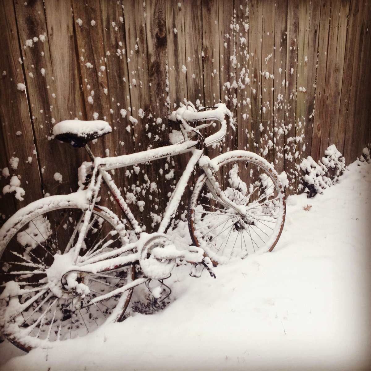 Снежный велосипед