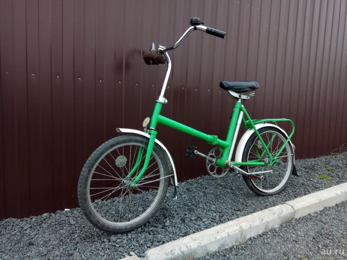 Велта Кама велосипед зеленый
