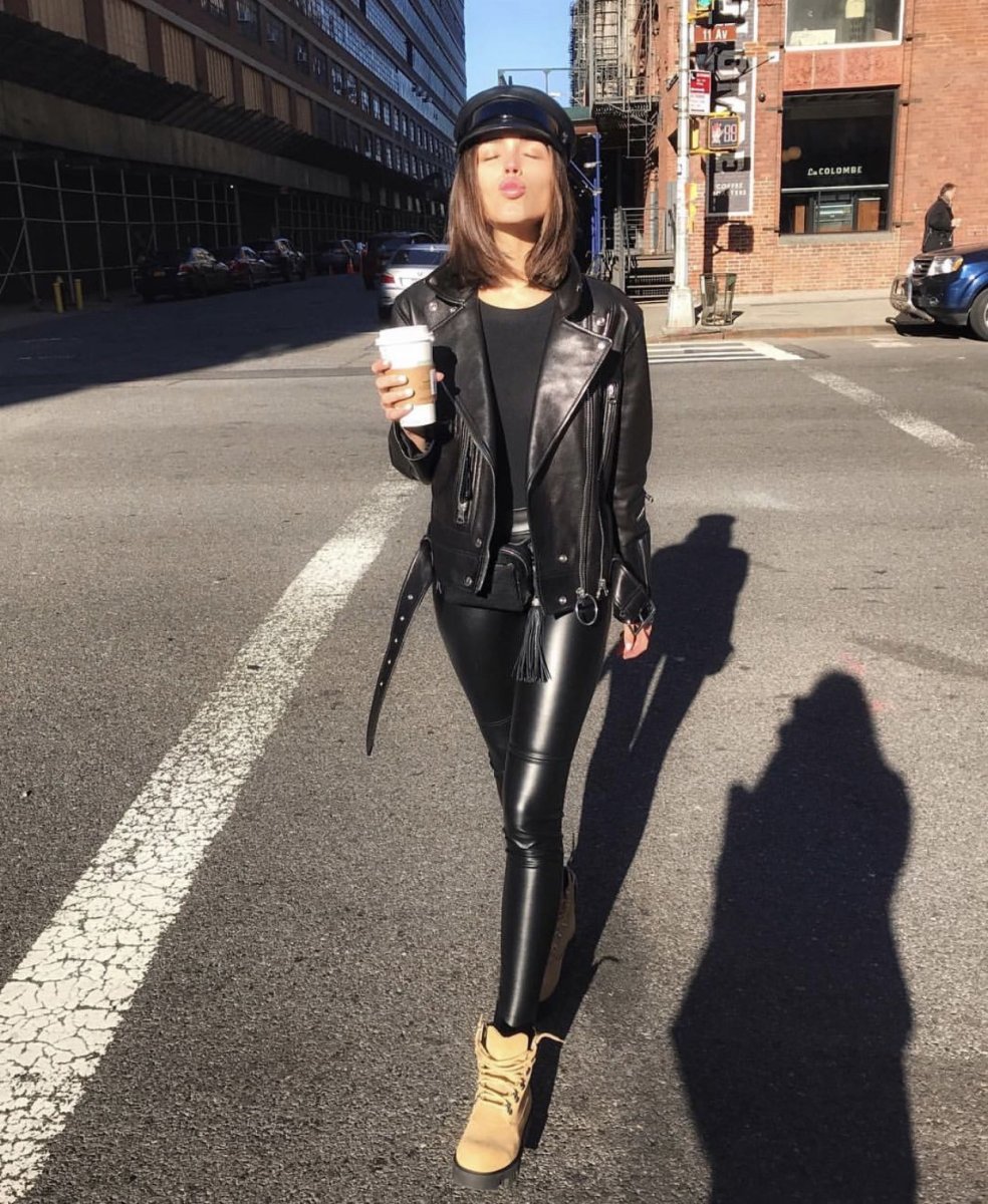 Leather Jacket Leggings