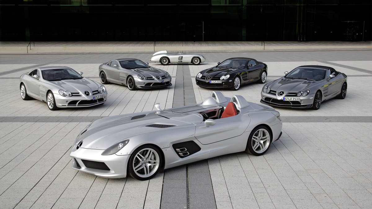 Mercedes Benz SLR MCLAREN z199