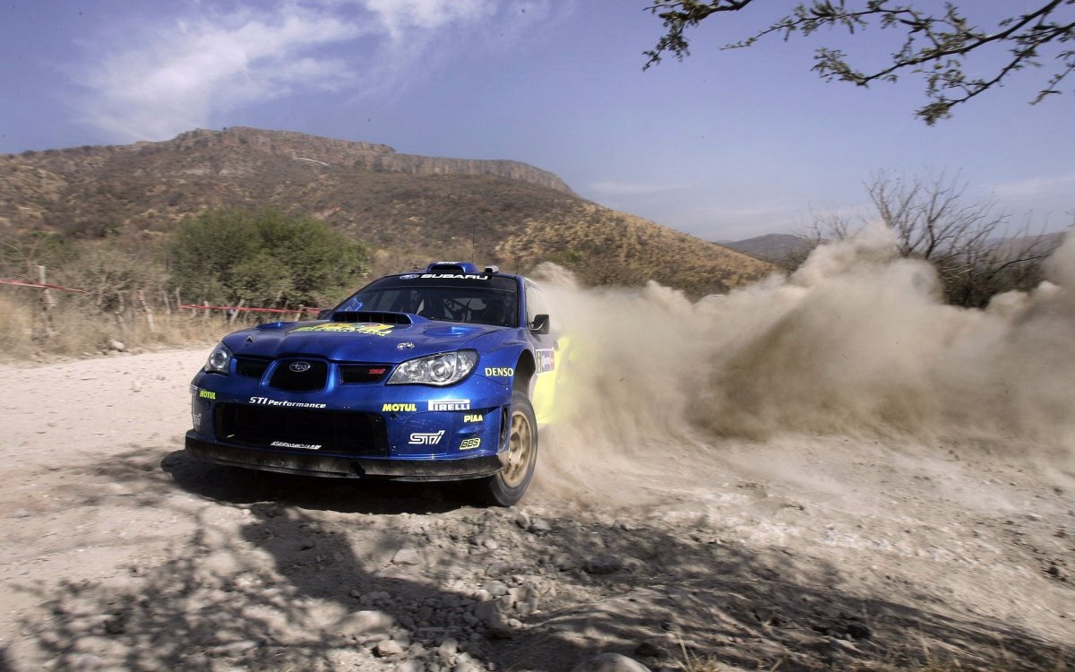 Subaru Impreza WRX STI дрифт