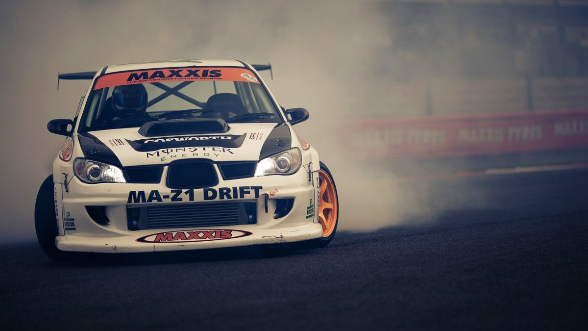 Субару Импреза WRX дрифт